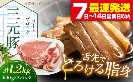 平田牧場 ロースブロック 1.2kg (600g×2P) 《喜茂別町》【平田牧場】 角煮 豚角煮 豚の角煮 豚肉 豚肉ブロック 豚肉加工品 豚肉惣菜 豚肉おかず 煮込み 煮込み料理 時短 おかず 総菜 惣菜 冷凍 [AJAP071] 18000 18000円