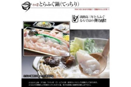 3年とらふぐ特選フルコースセット 豪華10点盛り(5～6人前) 