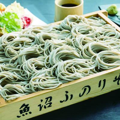 ふるさと納税 津南町 魚沼ふのりそば7把箱入(乾麺) |  | 01