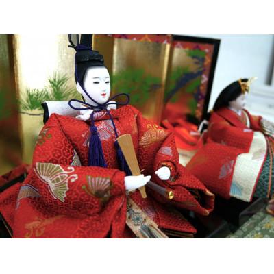 ふるさと納税 小野市 雛人形　京芥子親王「揚羽蝶」オリジナル金襴敷　No.K-610 |  | 01