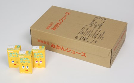 果汁100％ 紙パック みかんジュース 125ml×40本＜131-010_5＞