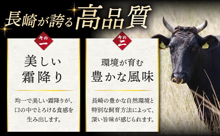 長崎和牛 ランプステーキ 約450g（3～5枚）