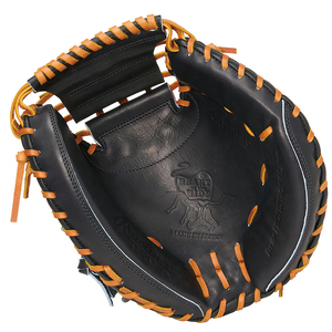 ローリングス (Rawlings) 硬式 キャッチャー ミット 小さめ 日本製 野球：ブラック