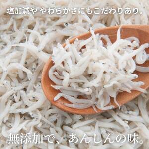 篠島の高級釜揚げしらす干し700g(70g×10袋小分けパック)CAS冷凍・無添加　海鮮丼、離乳食に [配送不可地域：離島]