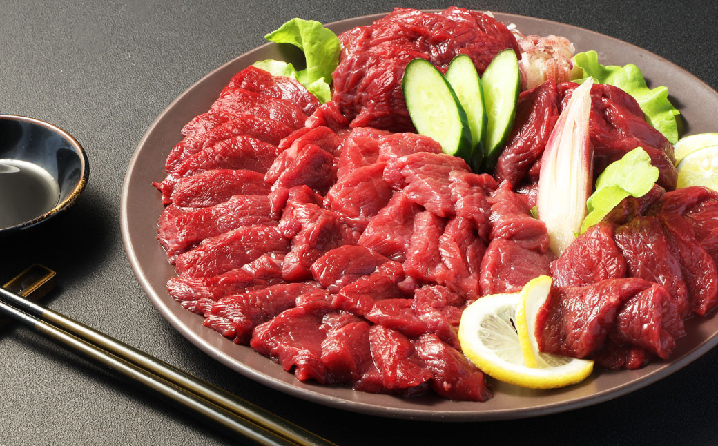 【フジチク ふじ馬刺し】馬刺し上赤身（600g）