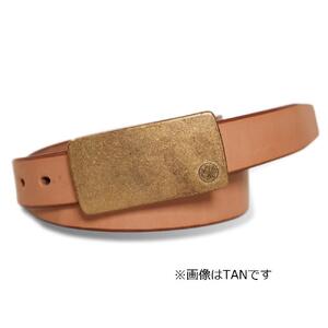天神ワークス/レザーベルトBE302/NAVY〈30インチ〉