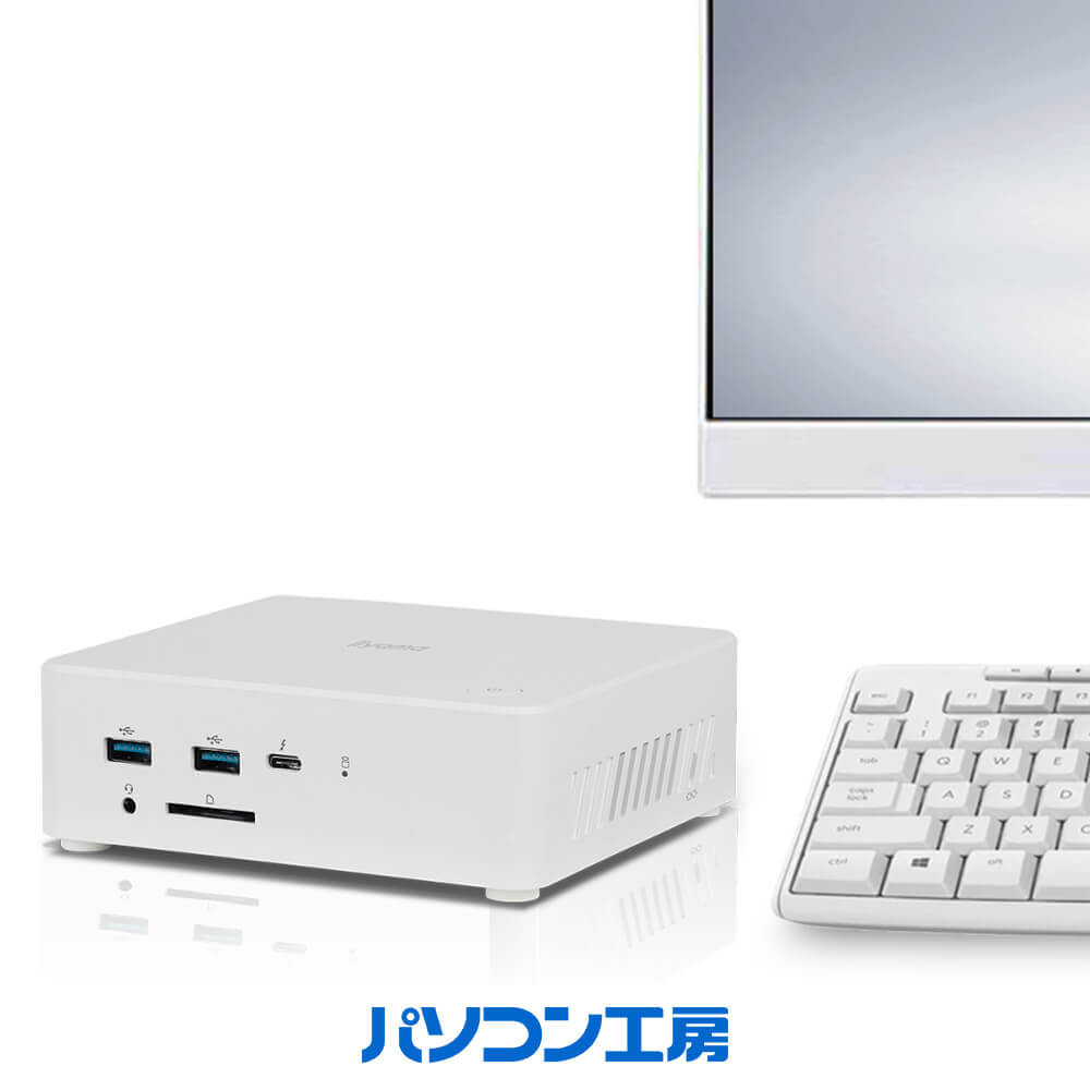 パソコン工房 4年間物損保証 小型デスクトップPC Core i3/SSD/No.353