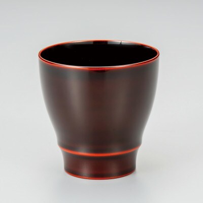 越前漆器　溜内黒フリーカップ【1400126】