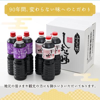 ふるさと納税 大野市 厳選こだわり醤油「木桶仕込み」2種 詰め合わせ |  | 02