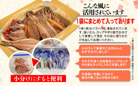 【2024年6月発送予定】 訳あり ひもの 干物 4.2kg おまかせ ひもの 干物 詰め合わせ ひもの 干物 セット ひもの 干物 ホッケ 金目鯛 アジ サバ ひもの 干物 カレイ ひもの 干物 赤