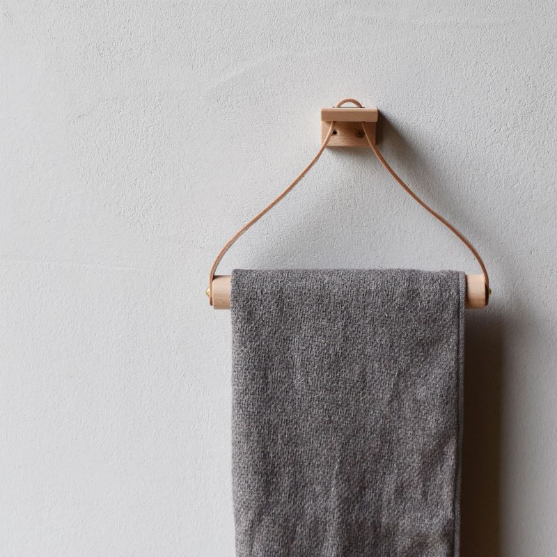 【ふるさと納税】Teha’amana Towel holder テハマナ タオルホルダー ブナ（カラーをお選びください） 革 皮 雑貨 おしゃれ レザー 本革 こだわりの逸品 地域特産品 ギフト 自分用 人気 おすすめ