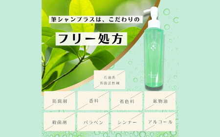 メイク メイクブラシ専用シャンプー 筆シャンプラス 120ml 1本 [APDB003]メイク