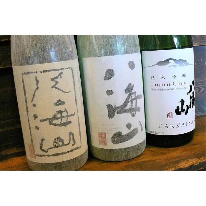 《新》八海山 吟醸酒３種1.8L×3本 飲み比べセット｜ 大吟醸