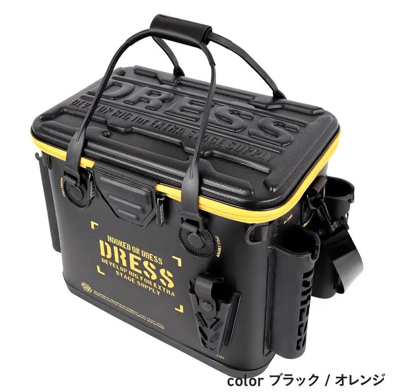 [DRESS] バッカン 34L（カラバリ：ブラック×オレンジ） （ 釣り フィッシング ）