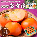 【ふるさと納税】令和7年産【先行予約】[柿の王様] 大野農園の 富有柿 Lサイズ ( 14個 入) 2025年11月中旬〜12月中旬発送予定 [0604] [mt097]｜かき 富有柿 ふゆうがき フルーツ 岐阜県 本巣市 くだもの 果物 甘い 糖度 高い 15000円