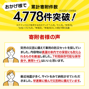 防災士監修 防災グッズ 車載用 DX セット 19点 防水 多機能リュック 10L 携帯トイレ 清潔用品 エアマット 保存水 クッキー マスク 非常用持ち出し袋 防災 防災リュック 防災用品 災害 非