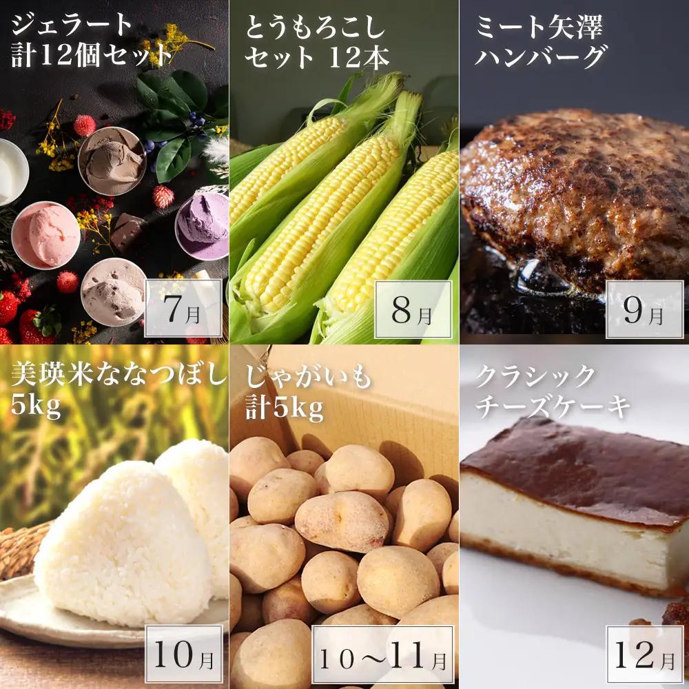 美瑛オールスター 定期便 12回便
