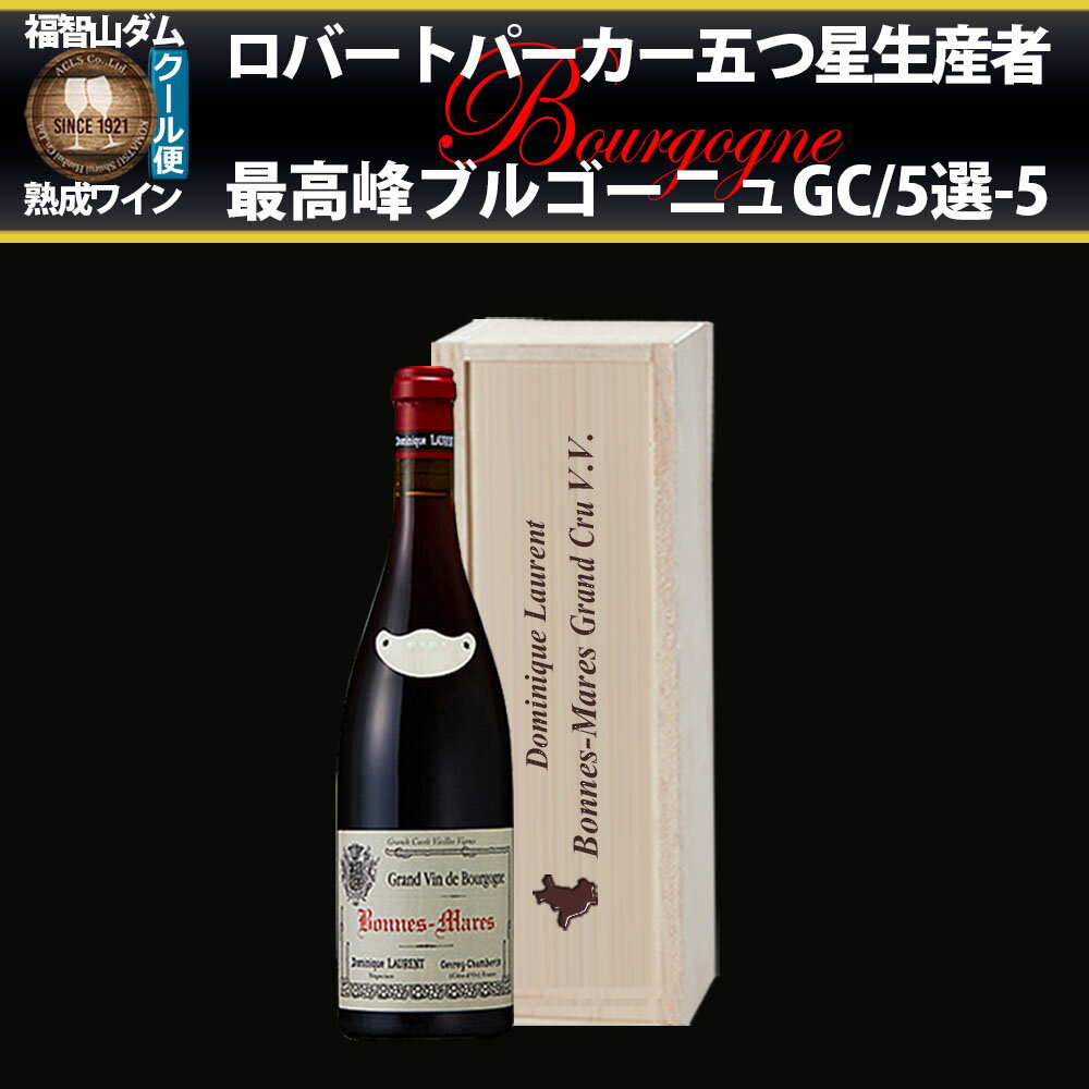 【ふるさと納税】FD585 福智山ダム熟成 五つ星生産者 ブルゴーニュ最高峰GC 5選-05 750ml 1本 ワイン 熟成ワイン 酒 お酒 ぶどう ブドウ 葡萄 ブルゴーニュ 冷蔵 福岡県 直方市 送料無料