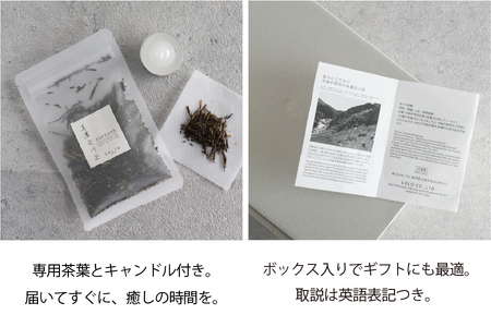 【美濃焼】茶香炉 茶音（さのん）黒【株式会社ロロ】 美濃白川茶 インテリア おしゃれ  アロマ リビング 玄関 癒し   [MBZ020]