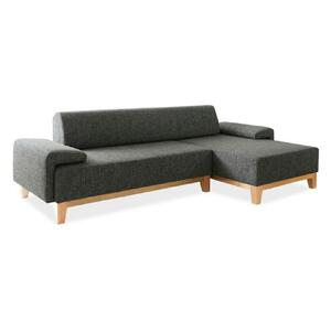 旭川家具 MUKU工房オリジナル reffine(ラフィーネ) ナラ カウチソファ 【 国産 無垢 インテリア 木製 ナチュラル ソファ ソファー 3人掛け カウチ コーナー リビング ダイニング 北