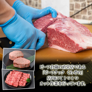 鹿児島県産A4等級以上黒毛和牛・ロース不揃い切り落とし焼肉 計500g(500g×1パック) 黒毛和牛 牛肉 切り落とし【ビーフ倉薗】A521