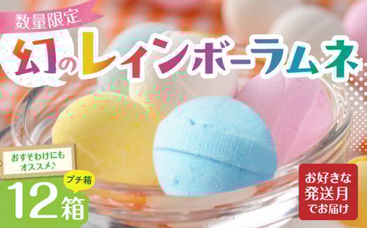 幻の「レインボーラムネ」プチ箱12箱 【令和8年1月発送】