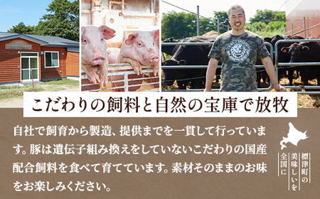 【無添加・無着色】こだわりブロックベーコン 250g×2パック 北海道産豚肉【配送不可地域：離島】【1496758】