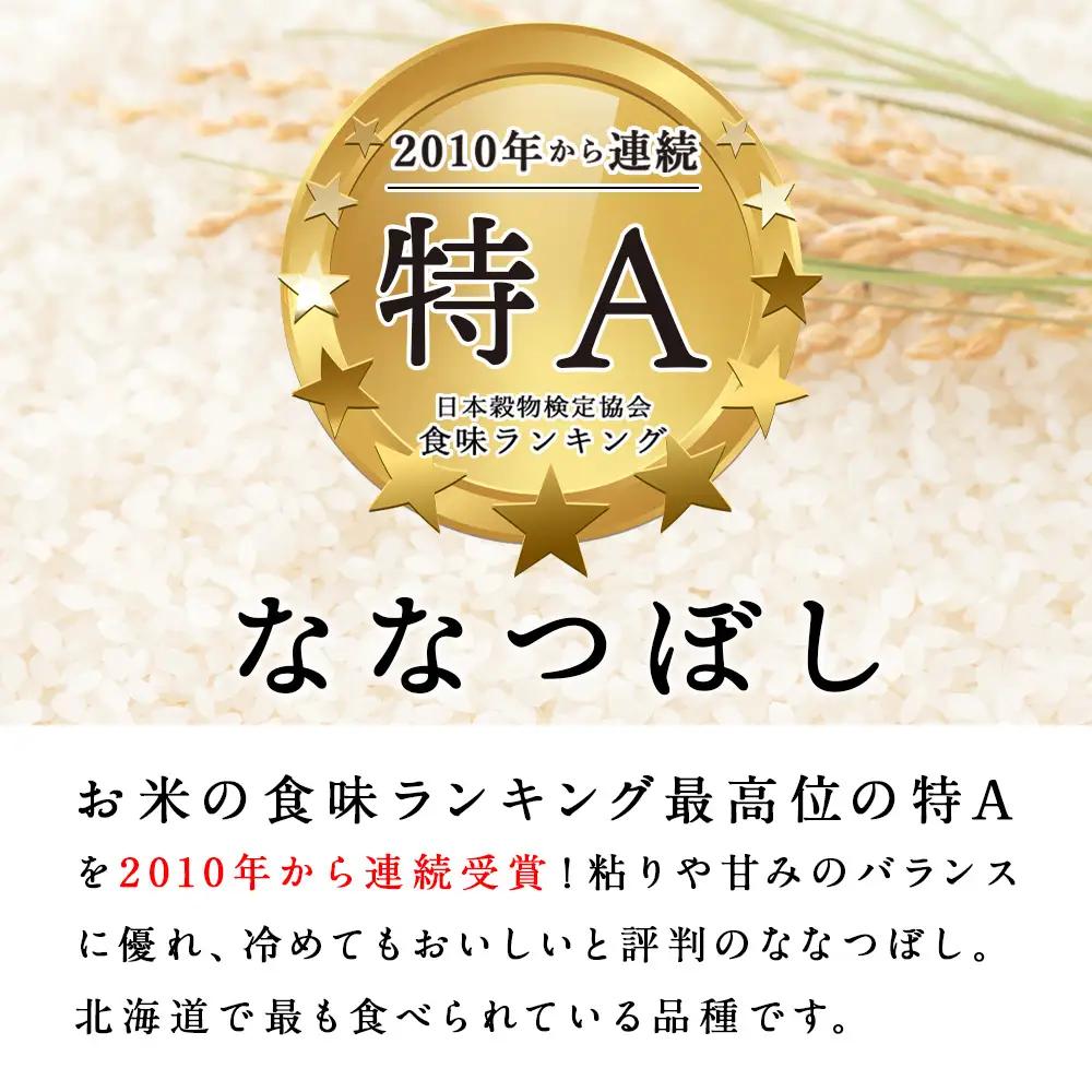 【定期便 6カ月】【令和7年産】ななつぼし 20kg