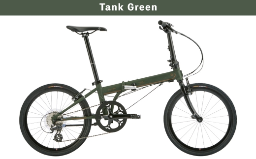 DAHONフォールディングバイクSpeedFalcoシマノパーツモデル20インチTankGreen