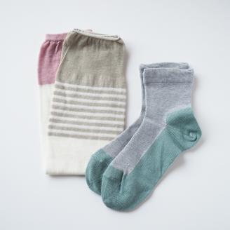 019SOUKI ORIGINAL 綿麻アームカバー・バンナーソックス(S)セット