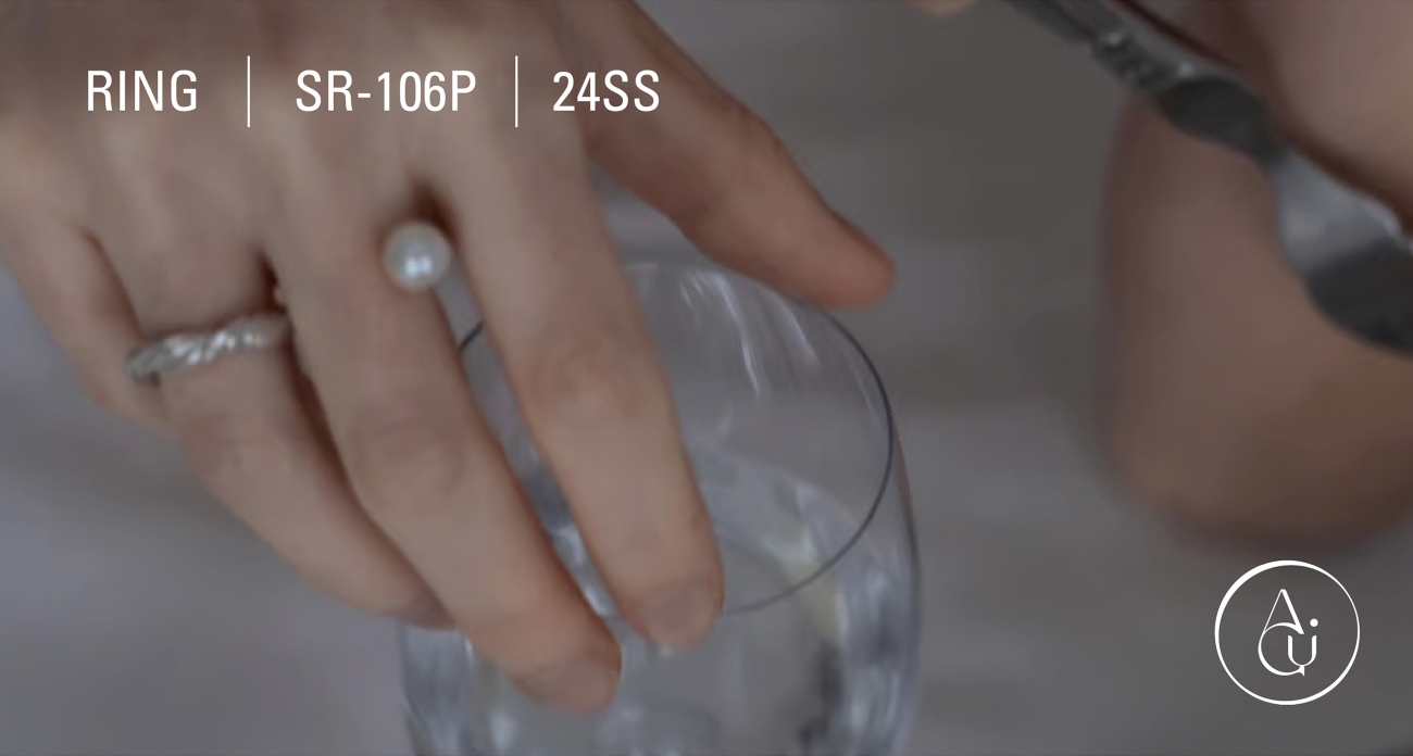 【ANA限定】Party パールリングSR-106 PSV※必ずリングサイズを備考欄へご明記ください【配送不可地域：沖縄県】