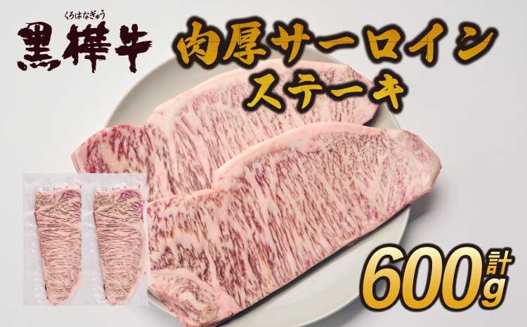 
            ステーキ 牛肉 A4-A5等級 肉厚サーロインステーキ 600g(300g×2パック) 杉本本店 黒樺牛
          