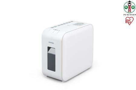 シュレッダー クロスカット 6枚同時細断 パーソナル アイリスオーヤマ P6HS76C-W ホワイト