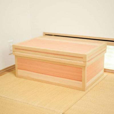 ふるさと納税 磐田市 静岡県産材　天竜杉　茶箱40キロ平