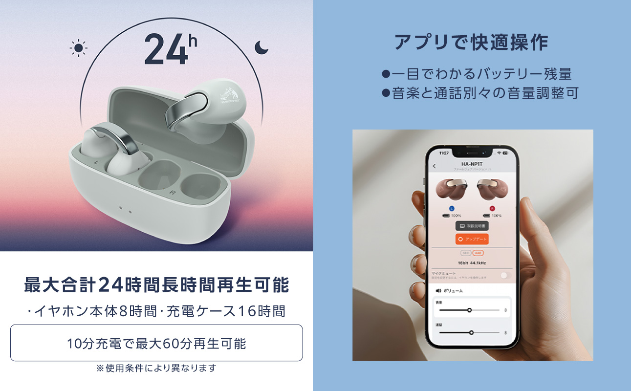 Victor 完全ワイヤレスイヤホン HA-NP1T【コールブラック】 | オーディオ機器 Bluetoothイヤホン イヤフォン 人気 おすすめ｜神奈川県 横浜市