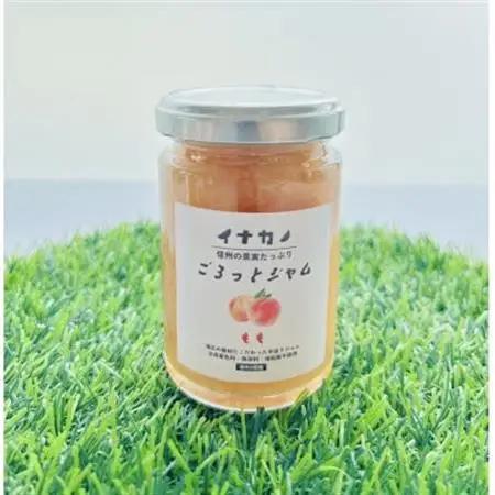 長野県果実を使った　イナカノ　ごろっとジャム　140g×おすすめ4本セット【A】【1625462】