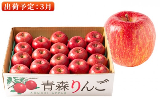3月  特A 濃厚サンふじ約5kg　糖度13度以上【青森りんご・マルコウアップル】 果物類 果物 フルーツ