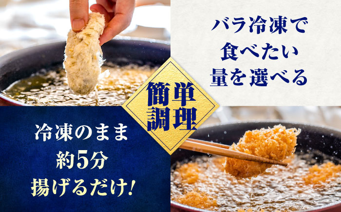 冷凍 大粒 カキフライ 40粒 広島県産 冷凍カキフライ 広島牡蠣 牡蠣 かき カキ  料理 簡単 魚介類 海鮮 ギフト 広島県福山市/クニヒロ株式会社 [BACG006]