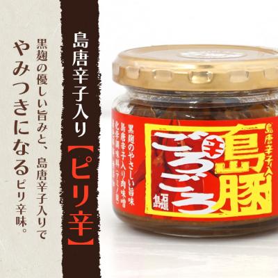 ふるさと納税 石垣市 島豚ごろごろ 島唐辛子入り【ピリ辛】×3個・沖縄のおふくろの味×3個 ※人気の2種類セット |  | 03