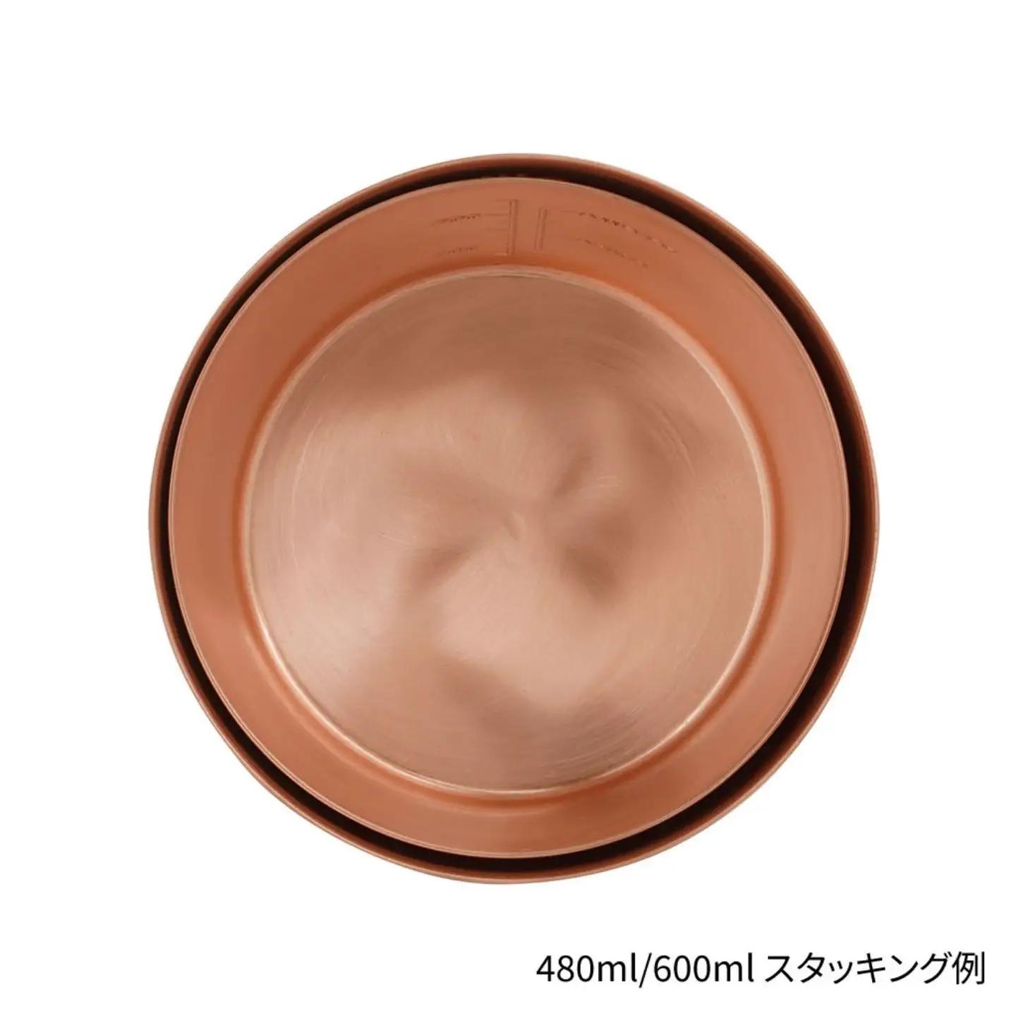 [ベルモント]  コッパーネストカップ480（メモリ付） 銅 ハンドルレス ULキャンパー 燕三条