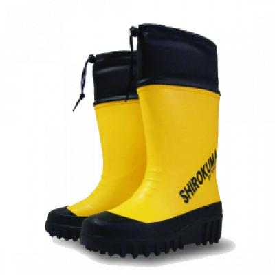 ふるさと納税 二本松市 東邦の白くま　長靴　イエローXLサイズ