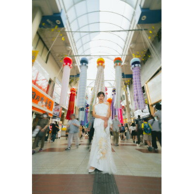 【ふるさと納税】みやぎフォトウェディング　洋装(ドレス1着　タキシード1着)【1616801】