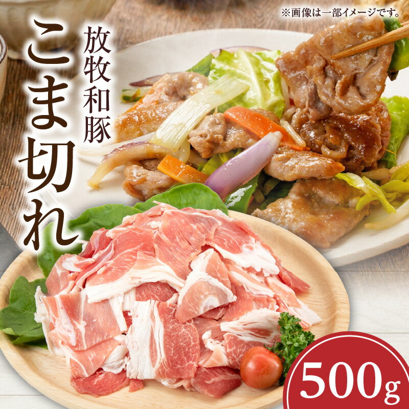 【ふるさと納税】《放牧和豚》こま切れ 500g 豚肉 肉 お肉 精肉 豚 こま切れ肉 小間肉 豚小間 薄切り 国産 国産豚肉 宮崎県産 おかず 普段使い 冷凍 パック 真空パック お弁当 料理 炒め物 保存 便利 お取り寄せ グルメ おすすめ 人気 ふるさと 宮崎県 宮崎市 送料無料