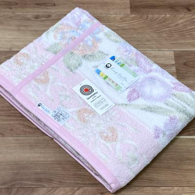 ふるさと納税 泉大津市 泉大津産　先白FBZ　タオルケット シングル 140×200cm (ピンク) S-13195PI |  | 01