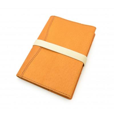 ふるさと納税 牛久市 【サイフ工房 ANDOU】文庫本カバー&ブックバンドのセット(ブラウン) |  | 02