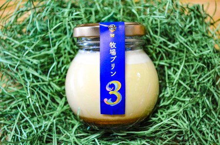 CK004 酪農家が本気で作った『牧場プリン”３”』４個★大
