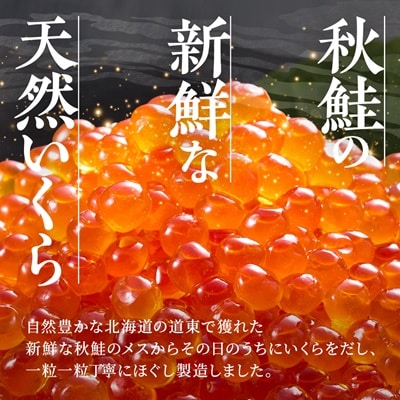 【令和6年】醤油いくら500g(250g×2) イクラ 北海道 人気 おすすめ さけ 魚卵 天然【配送不可地域：離島】【1419708】