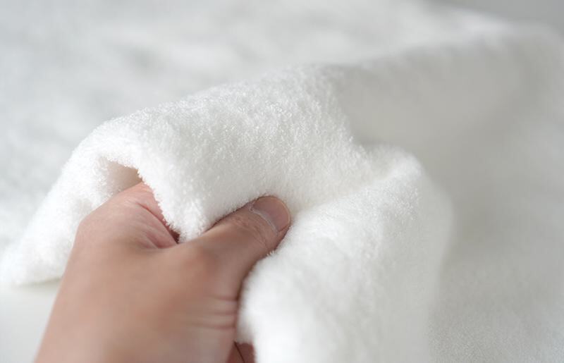 【スピード発送】シルキータッチ バスタオル ホワイト 2枚 010B1068_イメージ4