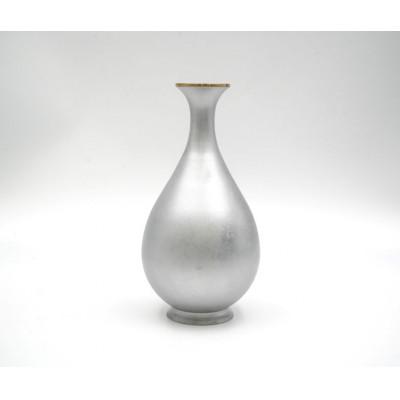 ふるさと納税 高岡市 【高岡銅器】銀彩　GINSAI(台付)