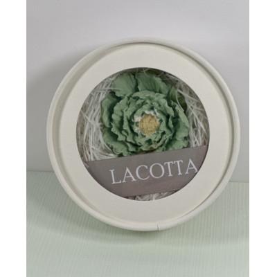ふるさと納税 直方市 漆喰の花「ラコッタ」シャクヤク　グリーンW